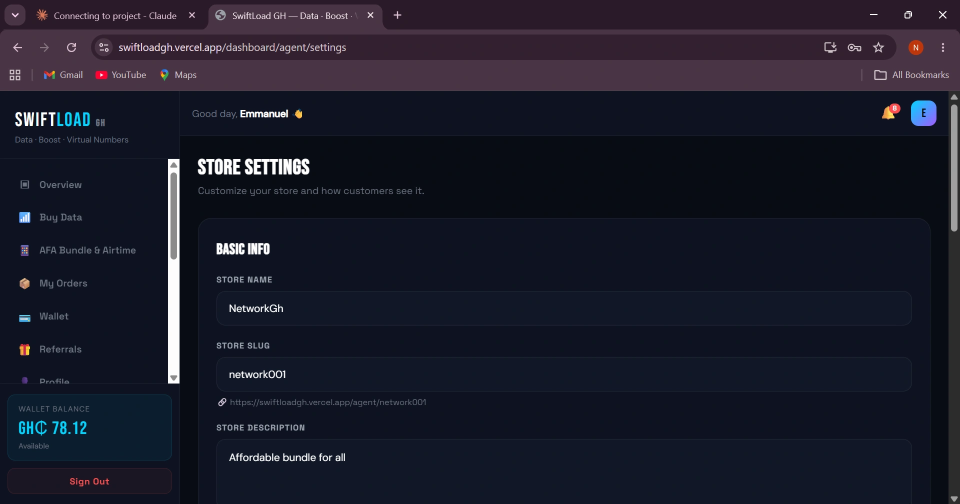 swiftloadgh-agent-storefront
